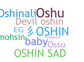 ニックネーム - Oshin