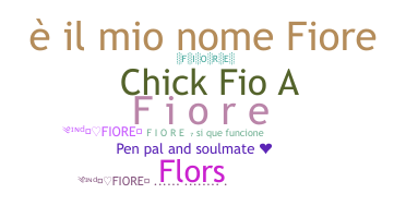 ニックネーム - Fiore