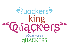 ニックネーム - Quackers