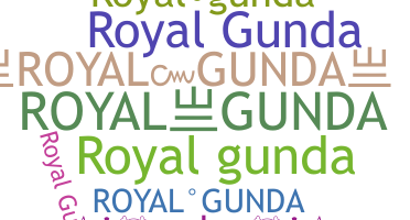 ニックネーム - RoyalGunda