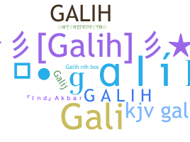 ニックネーム - Galih