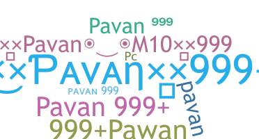 ニックネーム - Pavan999