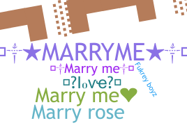 ニックネーム - Marryme