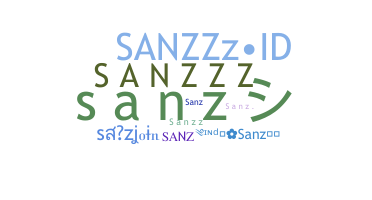 ニックネーム - sanz