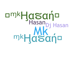 ニックネーム - MkHasan