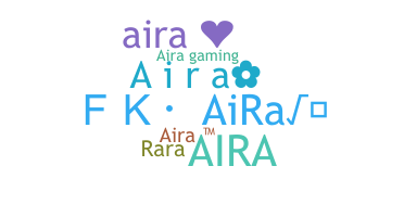ニックネーム - Aira