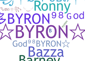 ニックネーム - Byron