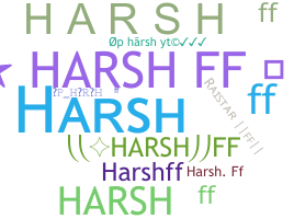 ニックネーム - HarshFF