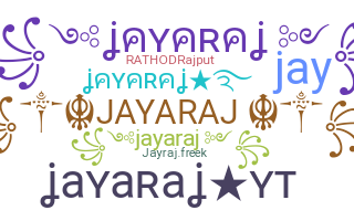 ニックネーム - Jayaraj