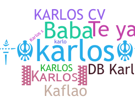 ニックネーム - Karlos