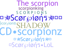 ニックネーム - Scorpions