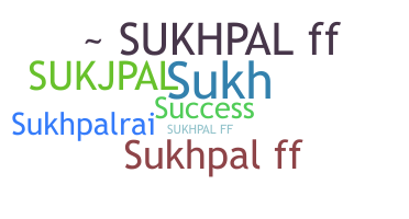 ニックネーム - Sukhpal