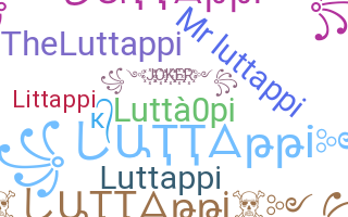 ニックネーム - luttappi
