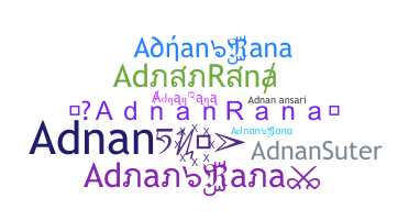 ニックネーム - AdnanRana