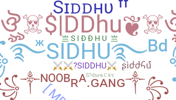 ニックネーム - Siddhu