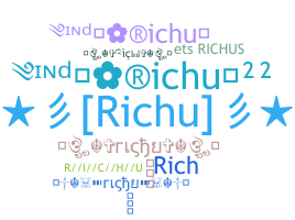ニックネーム - Richu