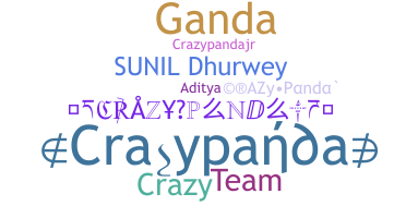 ニックネーム - CrazyPanda
