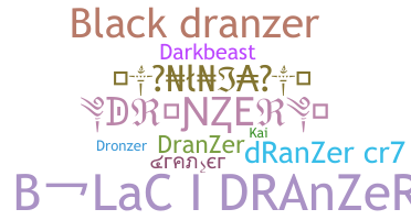 ニックネーム - DranzeR