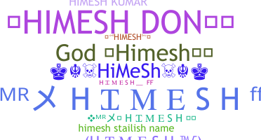 ニックネーム - Himesh