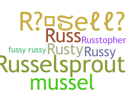ニックネーム - Russell