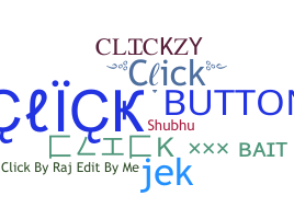 ニックネーム - Click