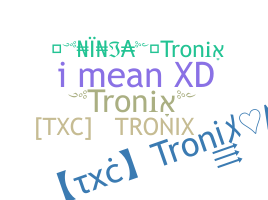 ニックネーム - tronix