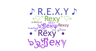 ニックネーム - Rexy