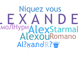 ニックネーム - Alexandre