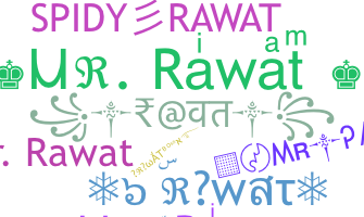 ニックネーム - Rawat