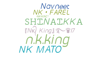 ニックネーム - Nkking