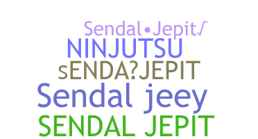 ニックネーム - SENDALJEPIT