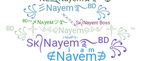 ニックネーム - Nayem