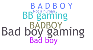 ニックネーム - BadBoyGaming