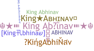 ニックネーム - KingAbhinav