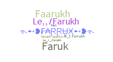 ニックネーム - Farrukh