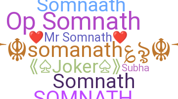 ニックネーム - Somanath