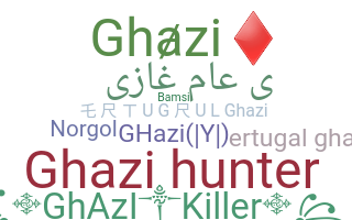 ニックネーム - Ghazi