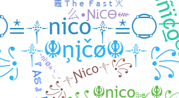 ニックネーム - Nico