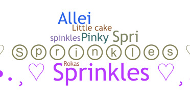 ニックネーム - Sprinkles