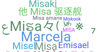 ニックネーム - misa