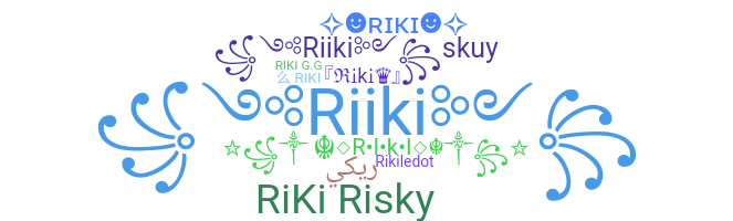 ニックネーム - riki