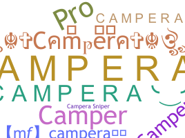 ニックネーム - Campera