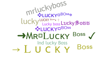 ニックネーム - Luckyboss