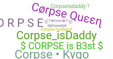 ニックネーム - Corpse