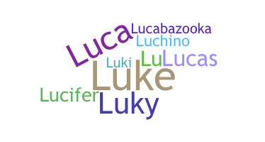 ニックネーム - luca