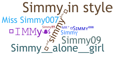 ニックネーム - Simmy