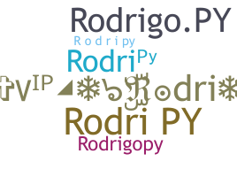 ニックネーム - Rodripy