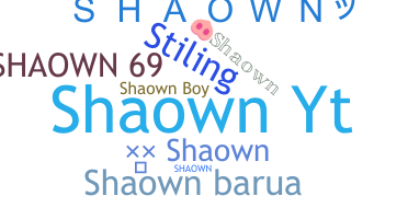 ニックネーム - Shaown