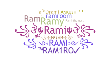 ニックネーム - rami