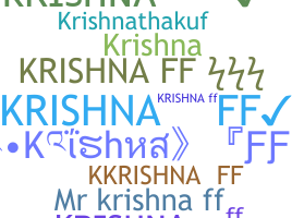 ニックネーム - KrishnaFF